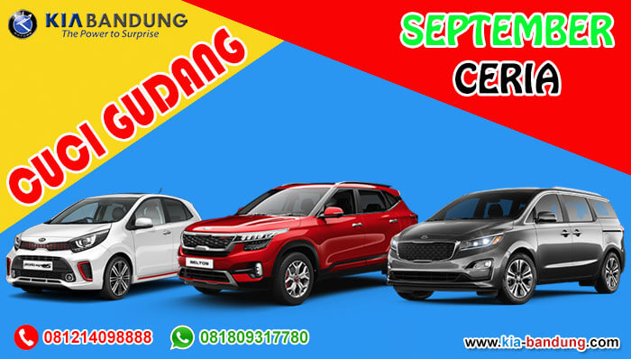 Promo September Ceria Cuci Gudang KIA Bandung 2020